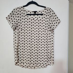 Ann Taylor Pineapple Blouse